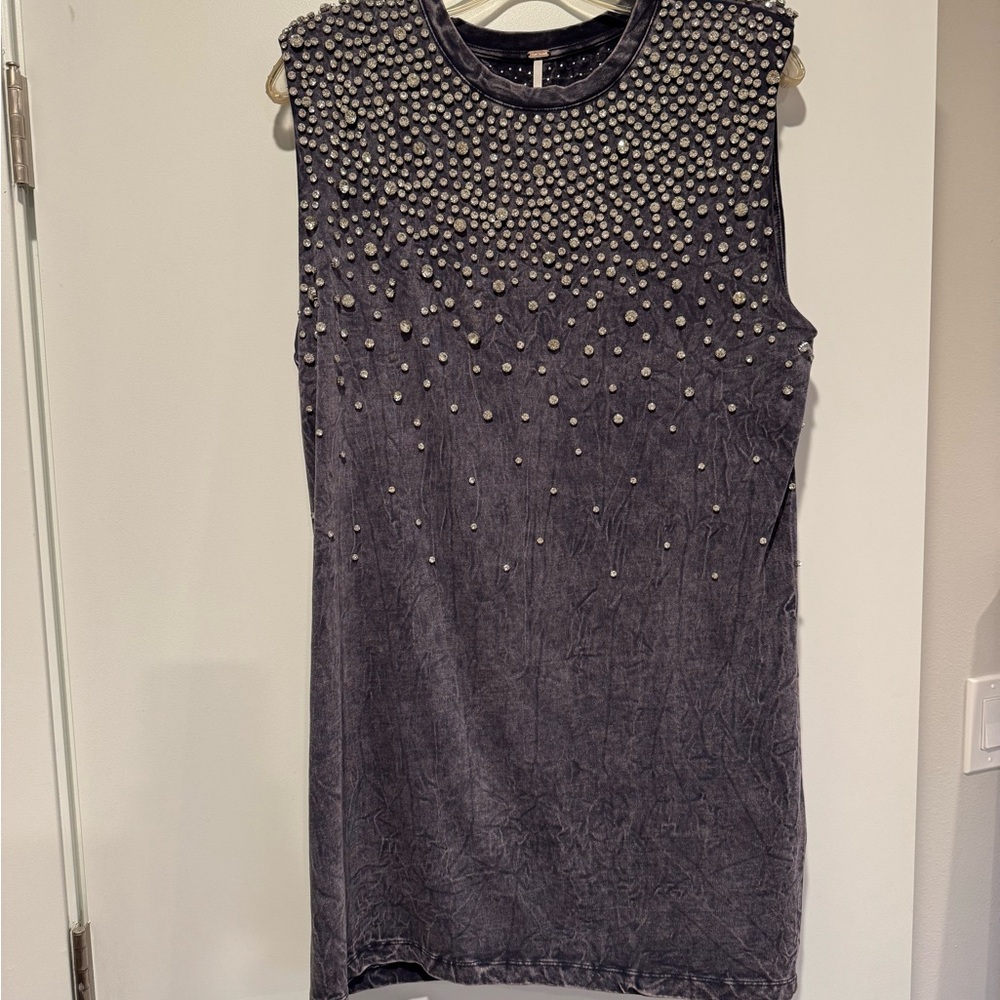Free People Shooting Star Mini Dress - Picture 3 of 6